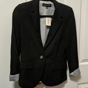 Blazer with pinstripe lining!